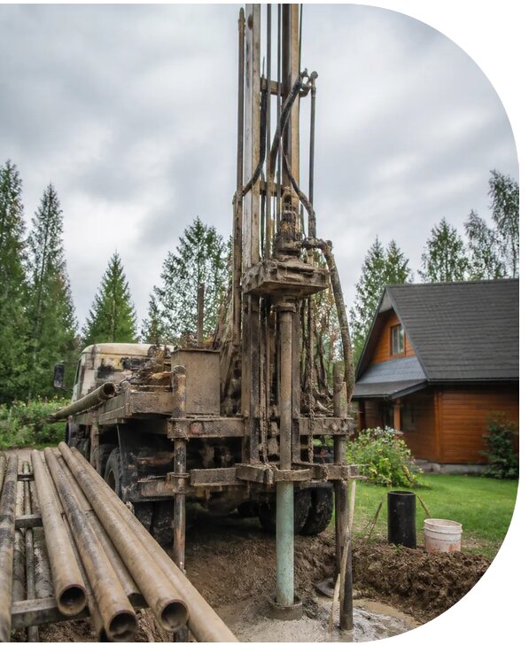 Бурение скважины на даче в Троицке с монтажом оборудования